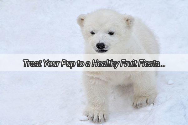 Treat Your Pup to a Healthy Fruit Fiesta A Guide to Introducing Fruits to Your Dog